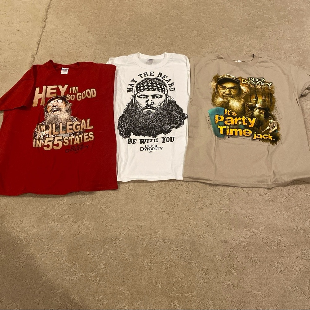 Duck Dynasty T-shirt Trio